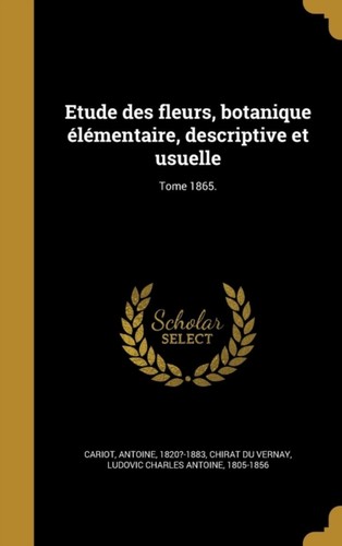 Cariot etude des - etude, fleurs