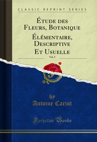 étude des fleurs botanique - des, fleurs,